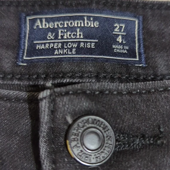 Abercrombie Harper Ankle Skinny Jeans 4-L - Picture 5 of 10